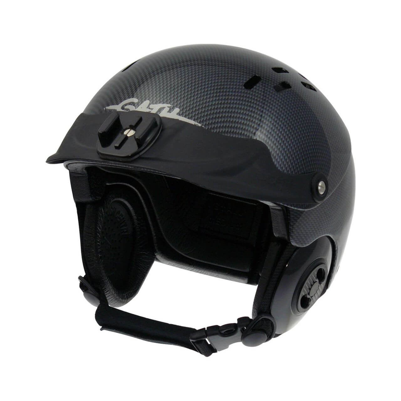 bike helmet with gopro mount built in